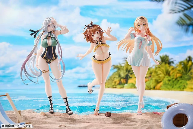 Alt view image 3 of 6 - Ryza, Klaudia & Lila Swimsuit Ver. Set Complete Figure (Atelier Ryza)