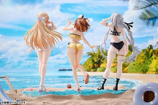 Alt view image 4 of 6 - Ryza, Klaudia & Lila Swimsuit Ver. Set Complete Figure (Atelier Ryza)