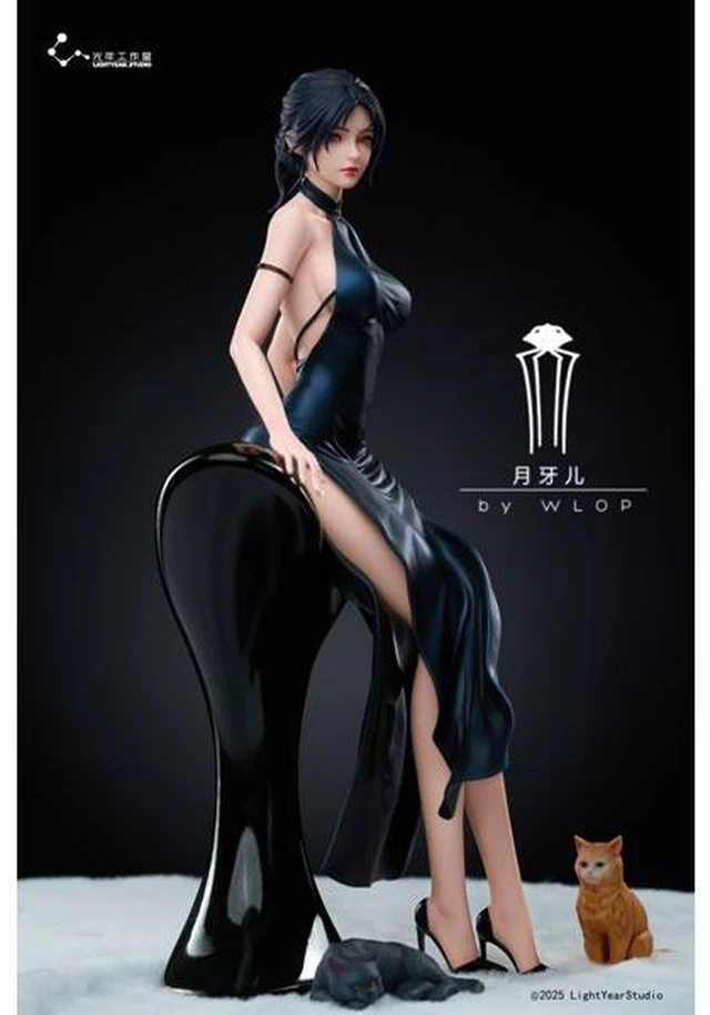 Main image of Cloud Insect Series YueYaEr 1/4 Statue Dress Edition Complete Figure