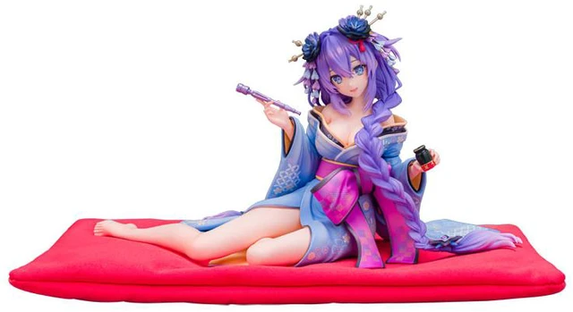 Main image of Purple Heart Kimono Ver. 1/7 Complete Figure (Neptunia x Senran Kagura)
