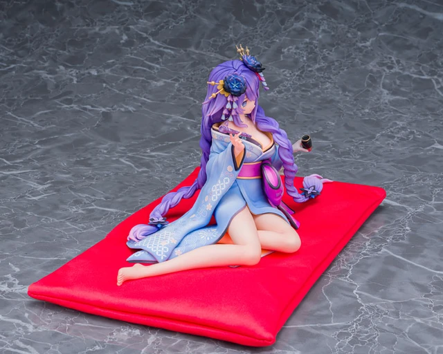 Alt view image 3 of 6 - Purple Heart Kimono Ver. 1/7 Complete Figure (Neptunia x Senran Kagura)
