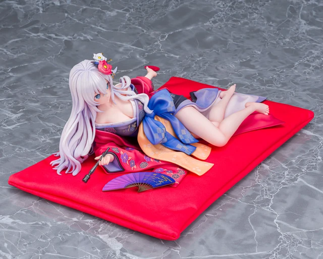 Alt view image 3 of 6 - Black Heart Kimono Ver. Neptunia x Senran Kagura 1/7 Complete Figure