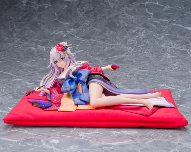 Alt view image 2 of 6 - Black Heart Kimono Ver. Neptunia x Senran Kagura 1/7 Complete Figure