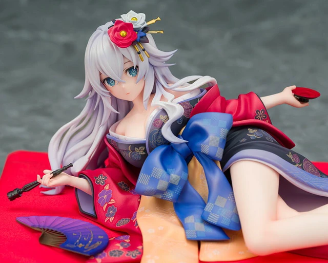Alt view image 6 of 6 - Black Heart Kimono Ver. Neptunia x Senran Kagura 1/7 Complete Figure