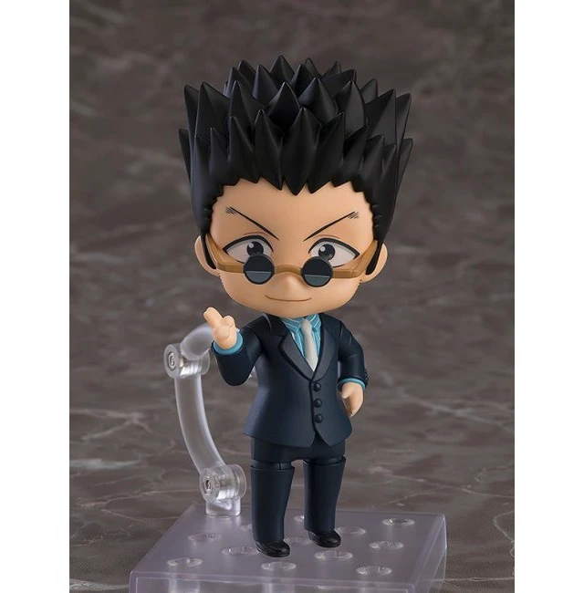 Alt view image 2 of 4 - Nendoroid Leorio HUNTER×HUNTER w/ Special Background Sheet