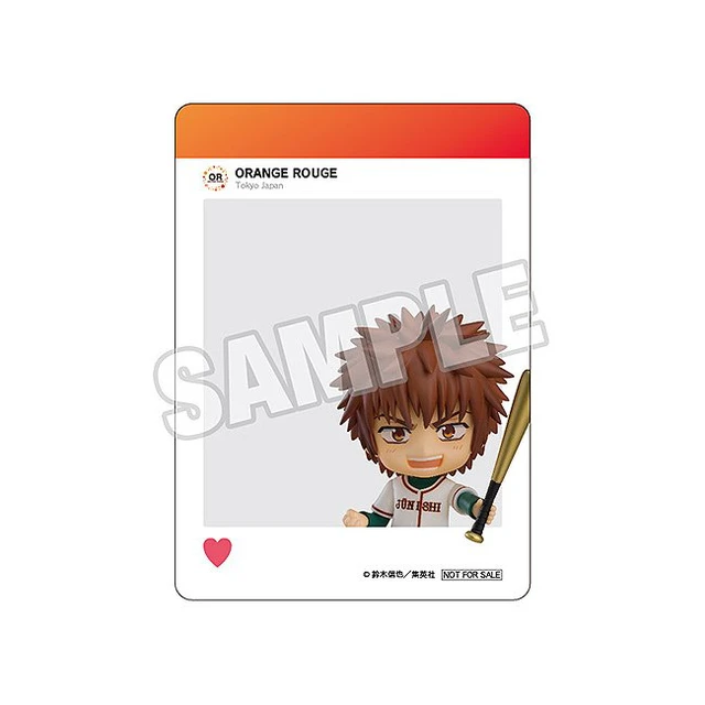 Alt view image 5 of 5 - Nendoroid Amakuni Saruno (Mr.FULLSWING) w/ SNS-style Clear Card