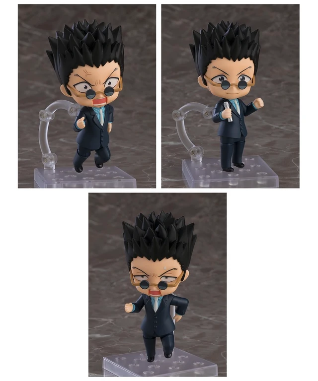 Alt view image 3 of 4 - Nendoroid Leorio HUNTER×HUNTER w/ Special Background Sheet