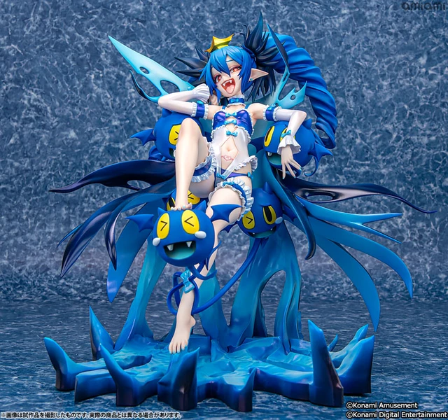 Alt view image 2 of 6 - Aqua (Lewisia Aqua Blue) Vampire Negligee Ver. 1/7 Complete Figure