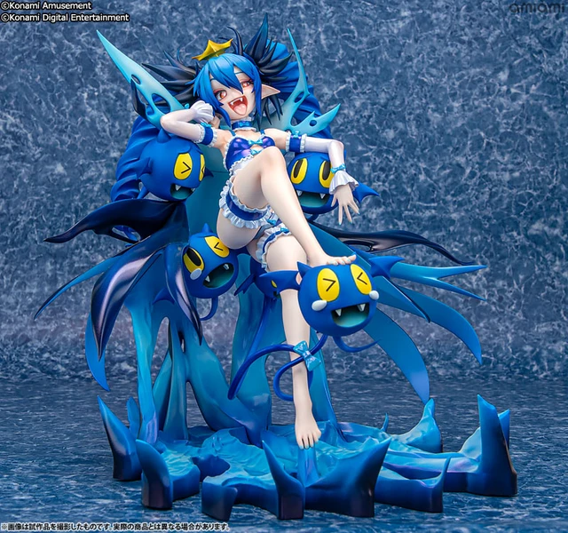 Alt view image 3 of 6 - Aqua (Lewisia Aqua Blue) Vampire Negligee Ver. 1/7 Complete Figure