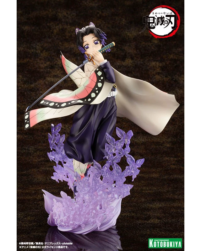 Alt view image 3 of 6 - ARTFX J Shinobu Kocho 1/8 Complete Figure (Demon Slayer)