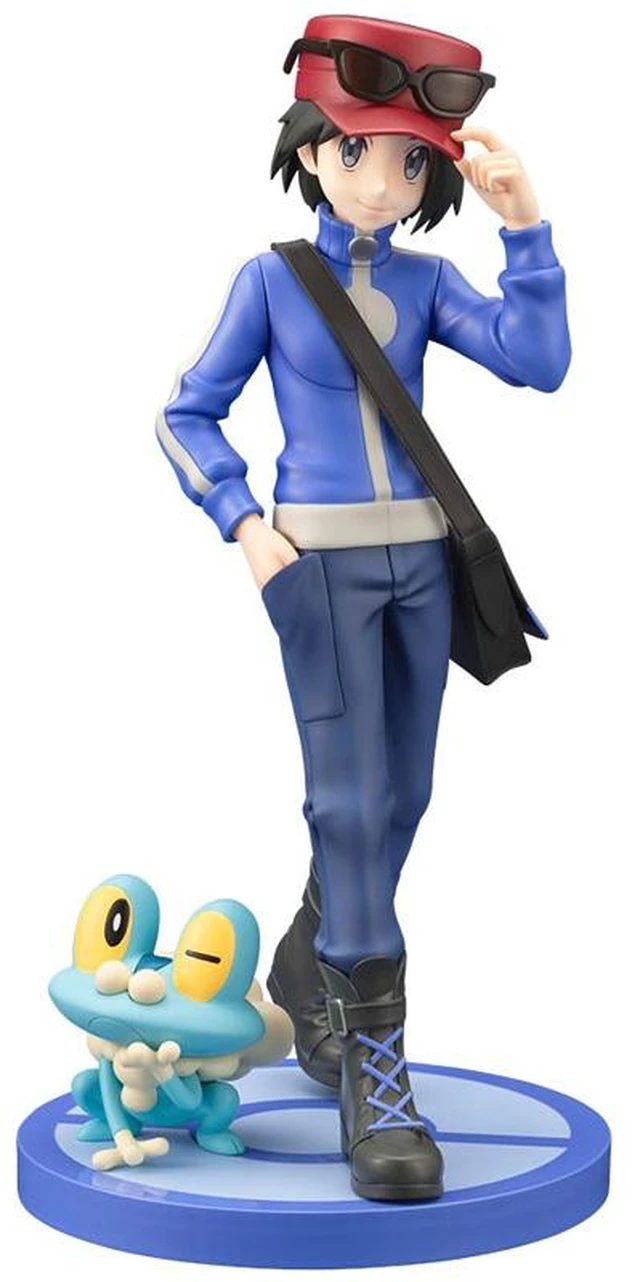 Main image of ARTFX J Calem with Froakie 1/8 Complete Figure (Pokémon)