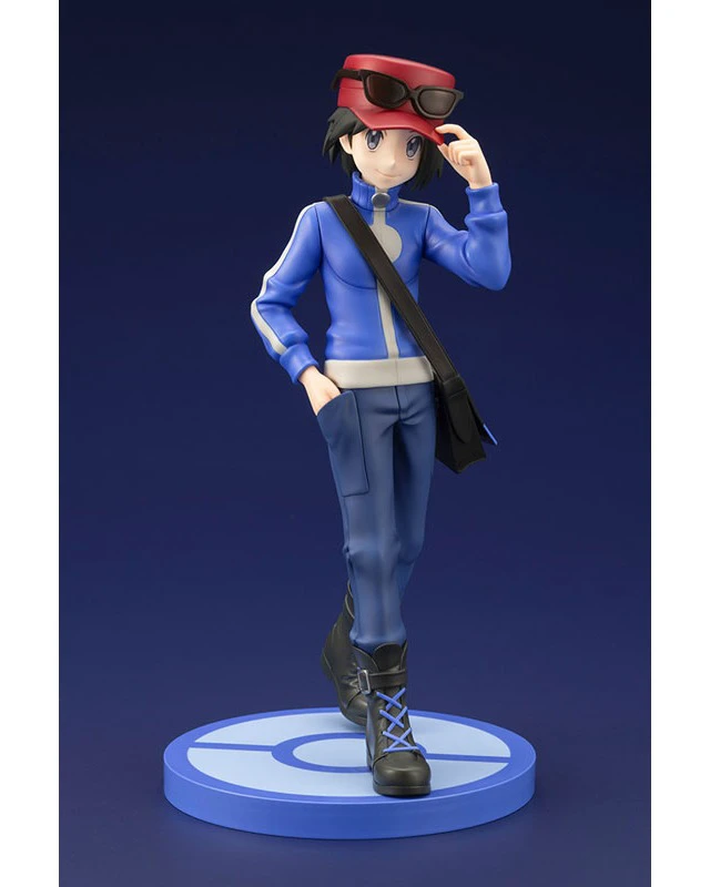 Alt view image 3 of 6 - ARTFX J Calem with Froakie 1/8 Complete Figure (Pokémon)