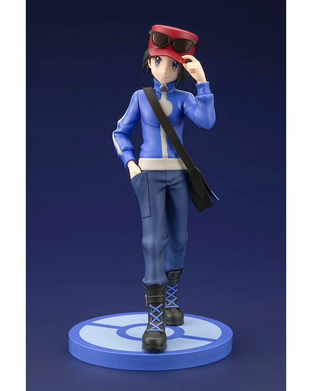 Alt view image 4 of 6 - ARTFX J Calem with Froakie 1/8 Complete Figure (Pokémon)
