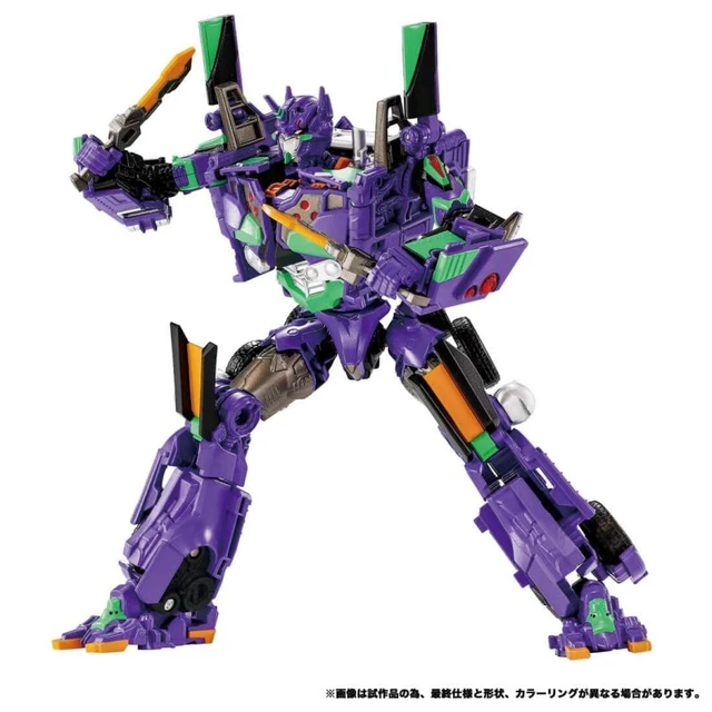 Alt view image 2 of 7 - Japan SYNERGENEX Transformers Evangelion Prime Unit-01