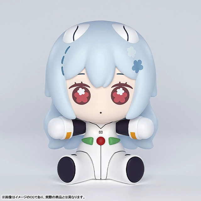 Alt view image 3 of 6 - Huggy Good Smile Rei Ayanami Long Hair Ver. Complete Figure
