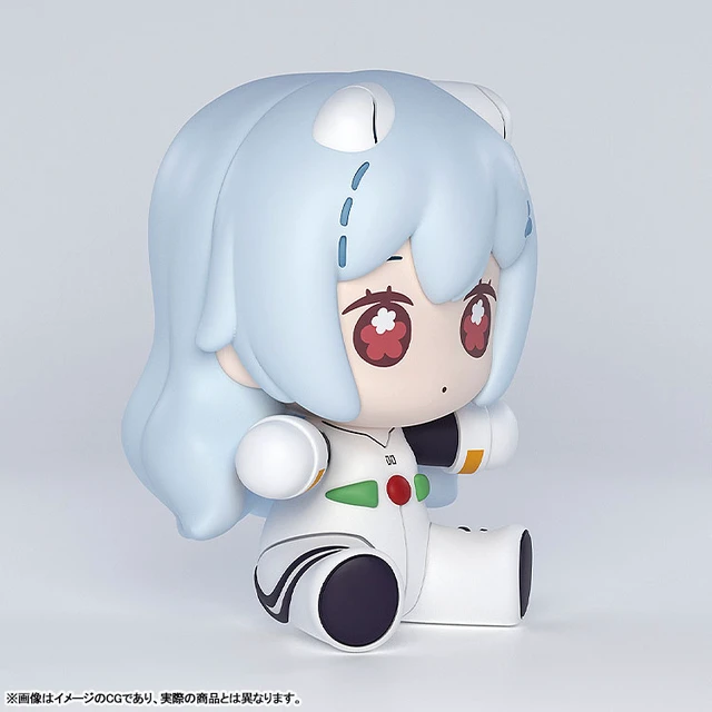 Alt view image 4 of 6 - Huggy Good Smile Rei Ayanami Long Hair Ver. Complete Figure