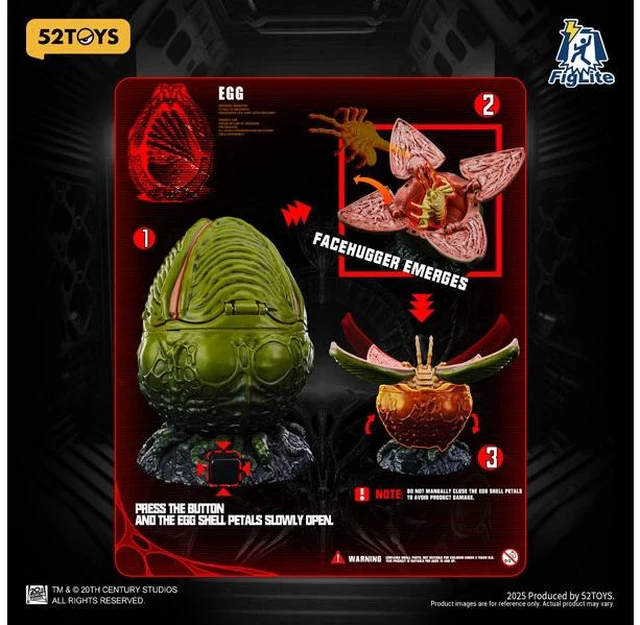 Main image of FIGLITE Xenomorph Egg Complete Figure