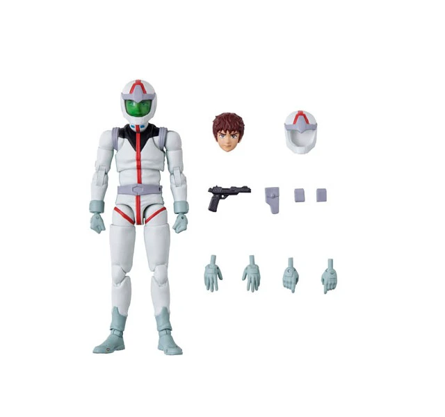 Alt view image 6 of 6 - G.M.G. Collection 09 Mobile Suit Gundam Earth Federation Amuro Ray Normal Suit V