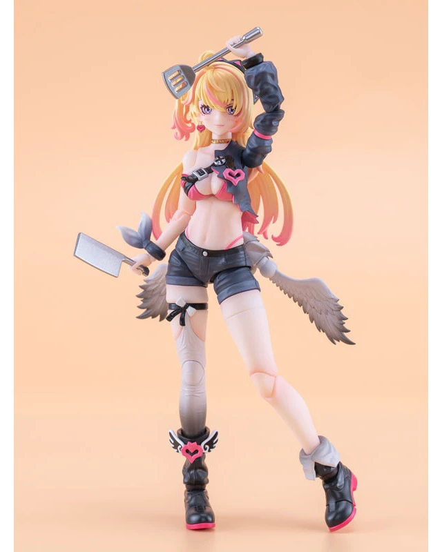 Alt view image 5 of 6 - Demon Angel Hoshikawa Maomao 1/12 Complete Action Figure Yellow Hair Ver.