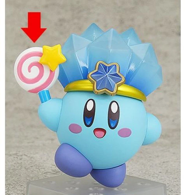 Main image of Nendoroid Ice Kirby (2nd Re-release) w/ Candy