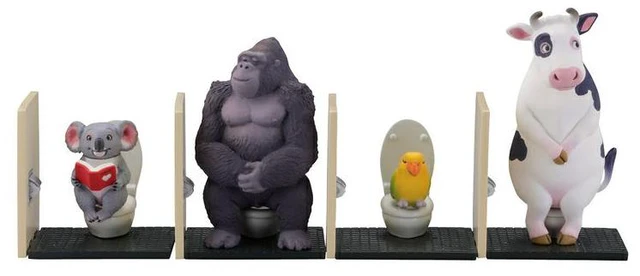 Main image of miniQ Kunio Sato's Animals: Toilet Time 2 (6-Pack Box)