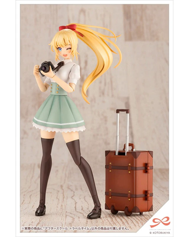 Alt view image 3 of 6 - Sousai Shojo Teien After School Travel Time 1/10 Plastic Model