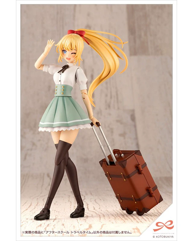 Alt view image 4 of 6 - Sousai Shojo Teien After School Travel Time 1/10 Plastic Model