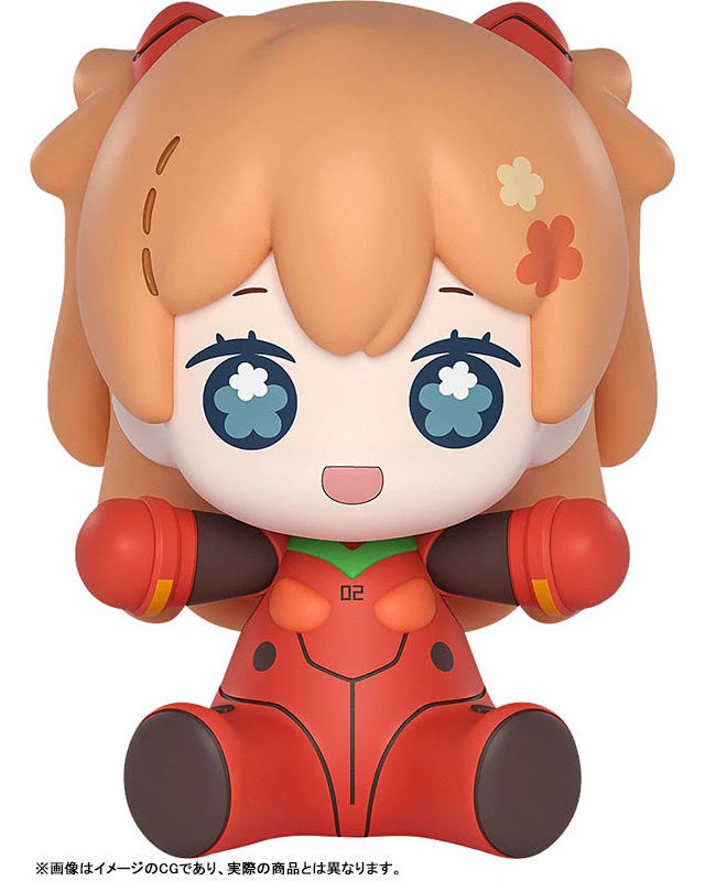 Alt view image 2 of 6 - Huggy Good Smile Asuka Langley Plugsuit Ver. Complete Figure