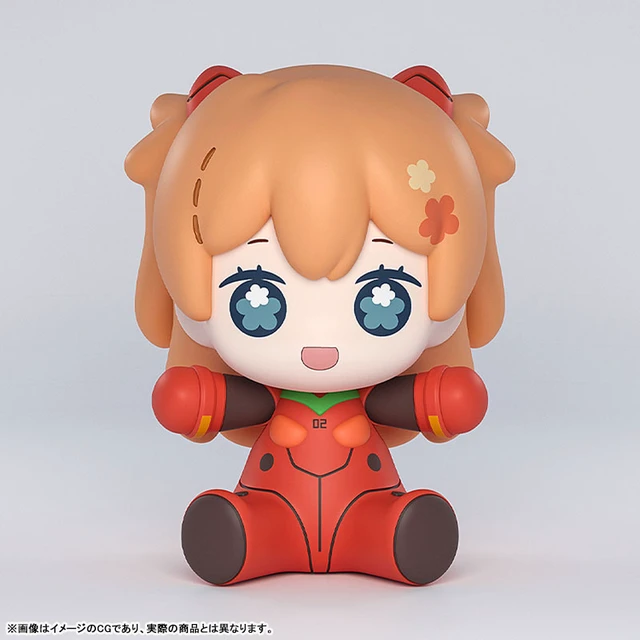 Alt view image 3 of 6 - Huggy Good Smile Asuka Langley Plugsuit Ver. Complete Figure
