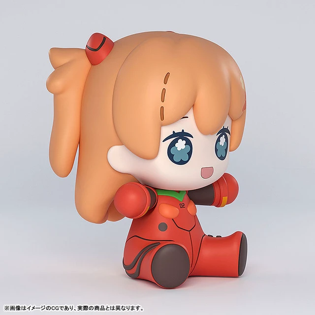 Alt view image 4 of 6 - Huggy Good Smile Asuka Langley Plugsuit Ver. Complete Figure