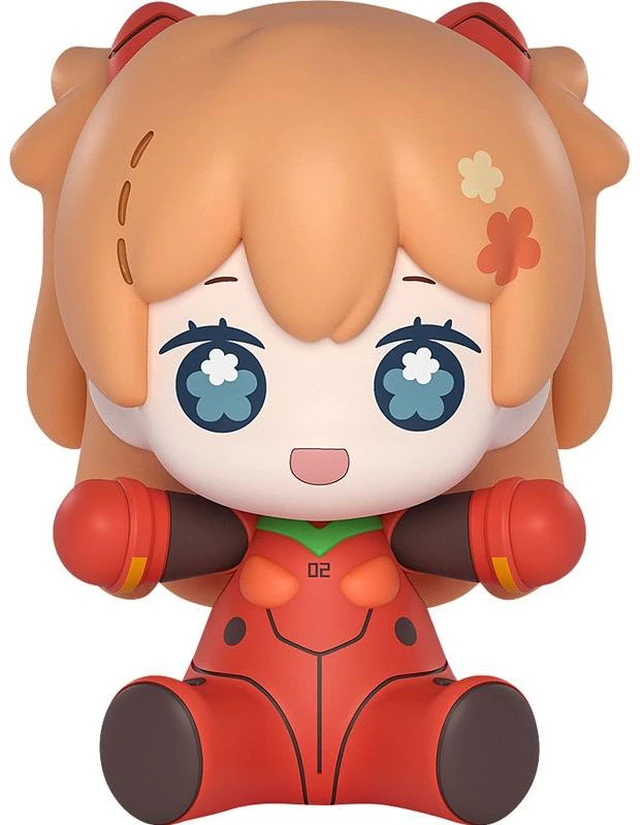 Main image of Huggy Good Smile Asuka Langley Plugsuit Ver. Complete Figure