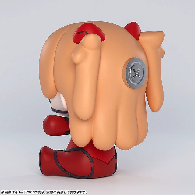 Alt view image 5 of 6 - Huggy Good Smile Asuka Langley Eyepatch Ver. Complete Figure