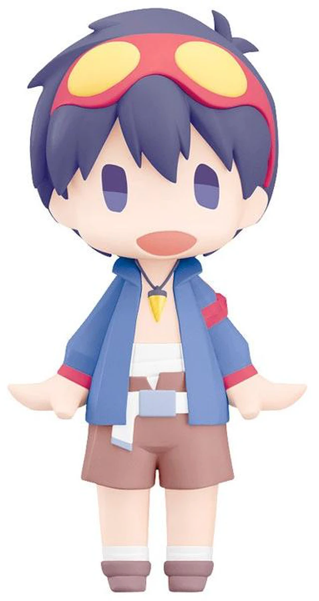 Main image of HELLO! GOOD SMILE Gurren Lagann Simon Movable Figure