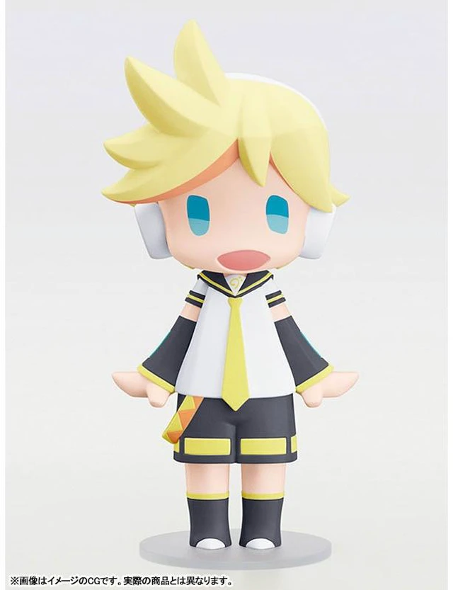Alt view image 2 of 4 - HELLO! GOOD SMILE Len Kagamine Vocaloid Series 02 Articulated Figure