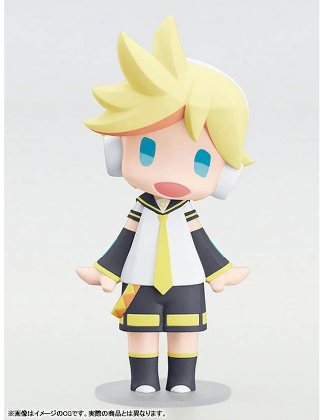 Alt view image 3 of 4 - HELLO! GOOD SMILE Len Kagamine Vocaloid Series 02 Articulated Figure