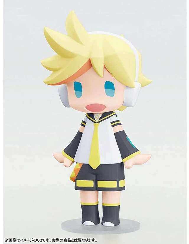 Alt view image 4 of 4 - HELLO! GOOD SMILE Len Kagamine Vocaloid Series 02 Articulated Figure