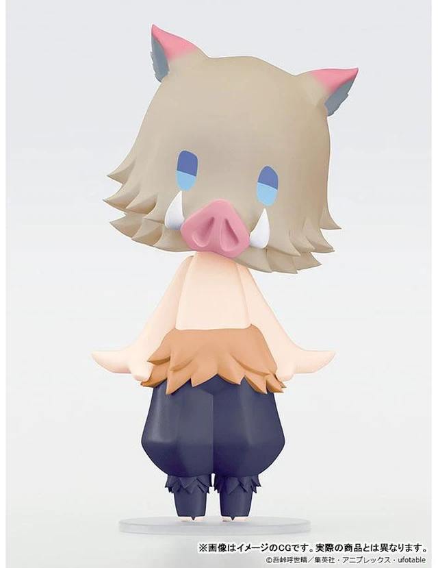 Alt view image 4 of 5 - HELLO! GOOD SMILE Inosuke Hashibira Demon Slayer Complete Figure