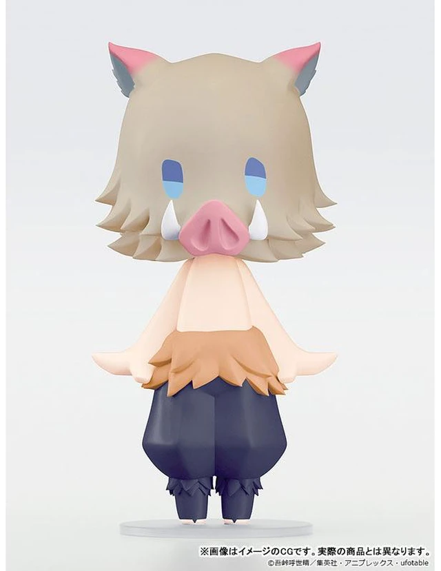 Alt view image 3 of 5 - HELLO! GOOD SMILE Inosuke Hashibira Demon Slayer Complete Figure