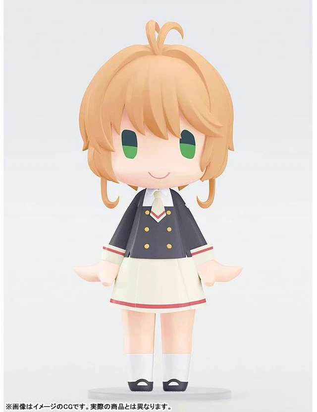 Alt view image 3 of 5 - HELLO! GOOD SMILE Sakura Kinomoto Tomoeda Middle School Uniform Ver. Figure