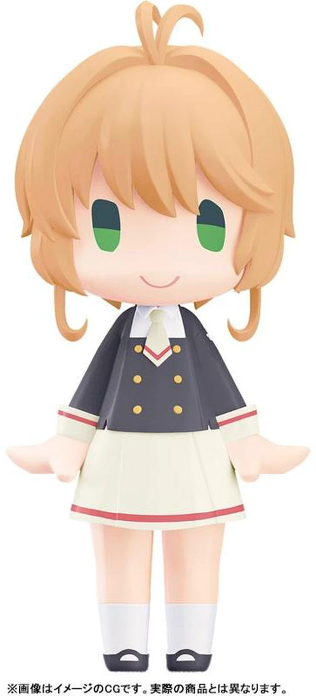Alt view image 2 of 5 - HELLO! GOOD SMILE Sakura Kinomoto Tomoeda Middle School Uniform Ver. Figure