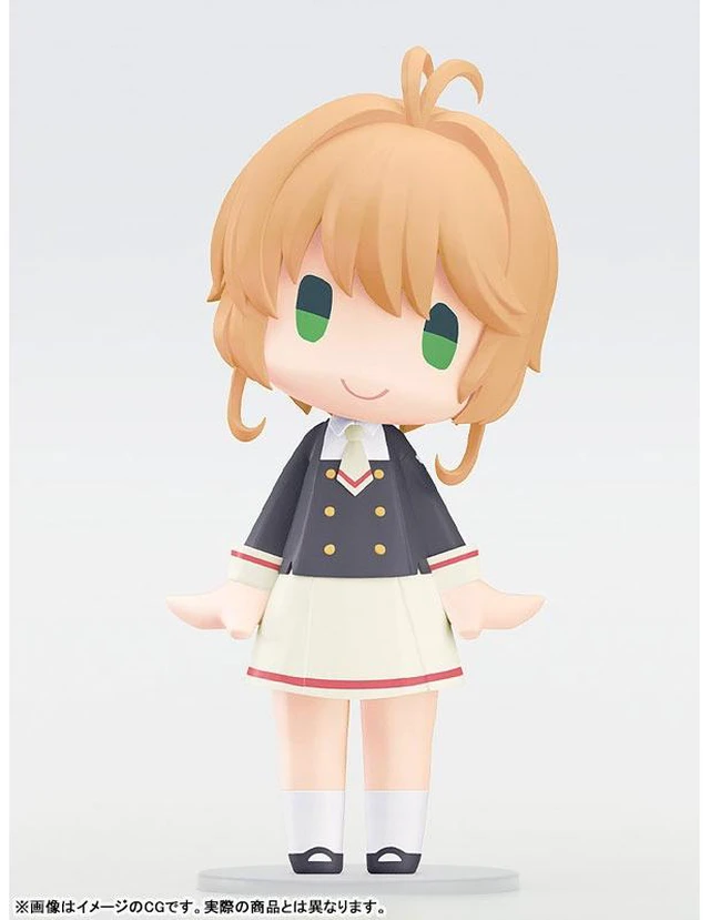 Alt view image 4 of 5 - HELLO! GOOD SMILE Sakura Kinomoto Tomoeda Middle School Uniform Ver. Figure