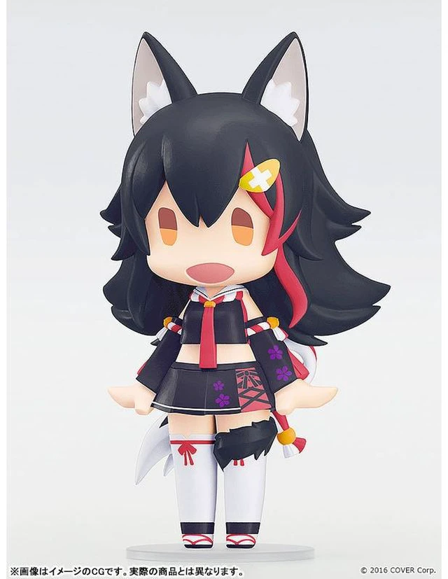 Alt view image 5 of 5 - HELLO! GOOD SMILE Ookami Mio Hololive Production Action Figure