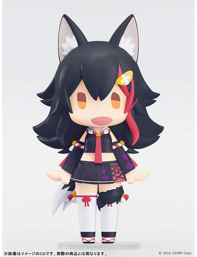 Alt view image 3 of 5 - HELLO! GOOD SMILE Ookami Mio Hololive Production Action Figure