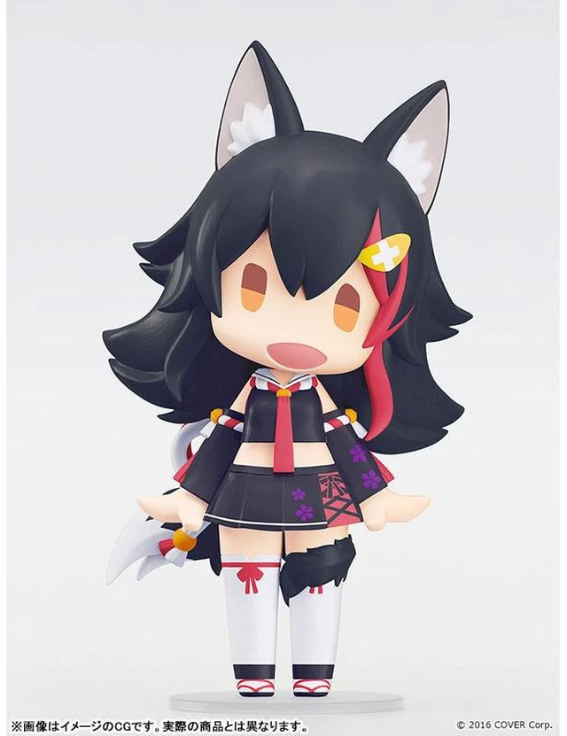 Alt view image 4 of 5 - HELLO! GOOD SMILE Ookami Mio Hololive Production Action Figure