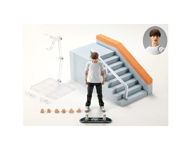 Alt view image 2 of 2 - Japan S.H.Figuarts Yuto Horigome Skateboard