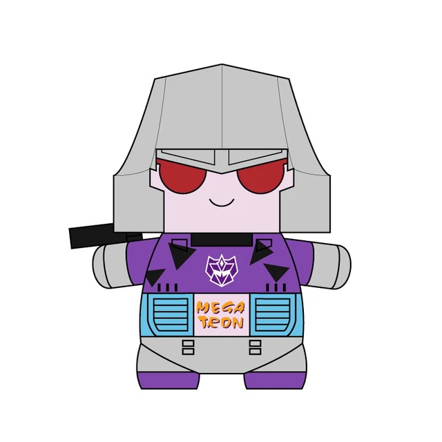 Alt view image 2 of 5 - Japan Megatron G2 Ver. Transformers Plush