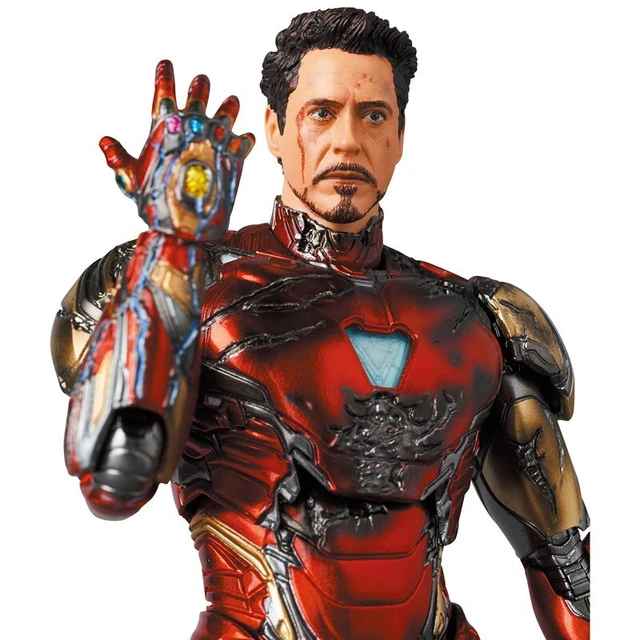 Alt view image 3 of 6 - MAFEX Iron Man Mark 85 (Battle Damage Ver.) Avengers: Endgame