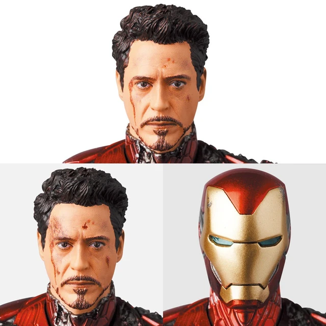 Alt view image 6 of 6 - MAFEX Iron Man Mark 85 (Battle Damage Ver.) Avengers: Endgame