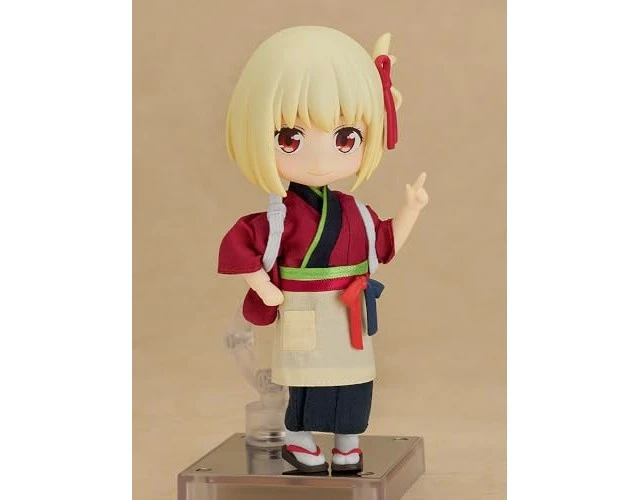 Alt view image 2 of 5 - Japan Chisato Nishikigi Cafe LycoReco Uniform Ver. Nendoroid Doll