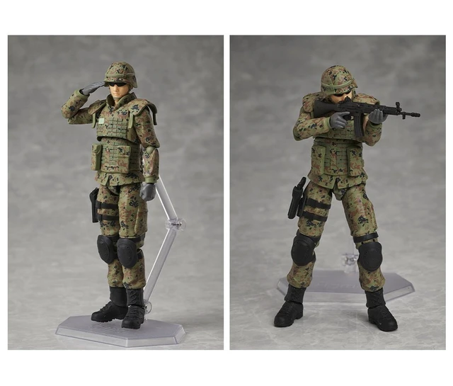 Alt view image 2 of 6 - figma Little Armory JGSDF Infantryman